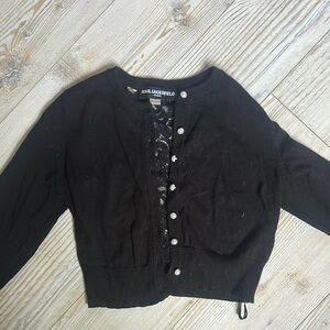 Karl Lagerfeld Elegant Black top